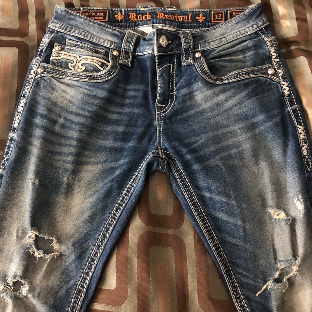 Men’s Rock Revival Jeans